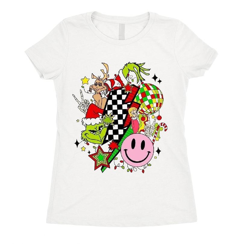 Grinch Cindy Lou Who And Max Merry Christmas T-shirt