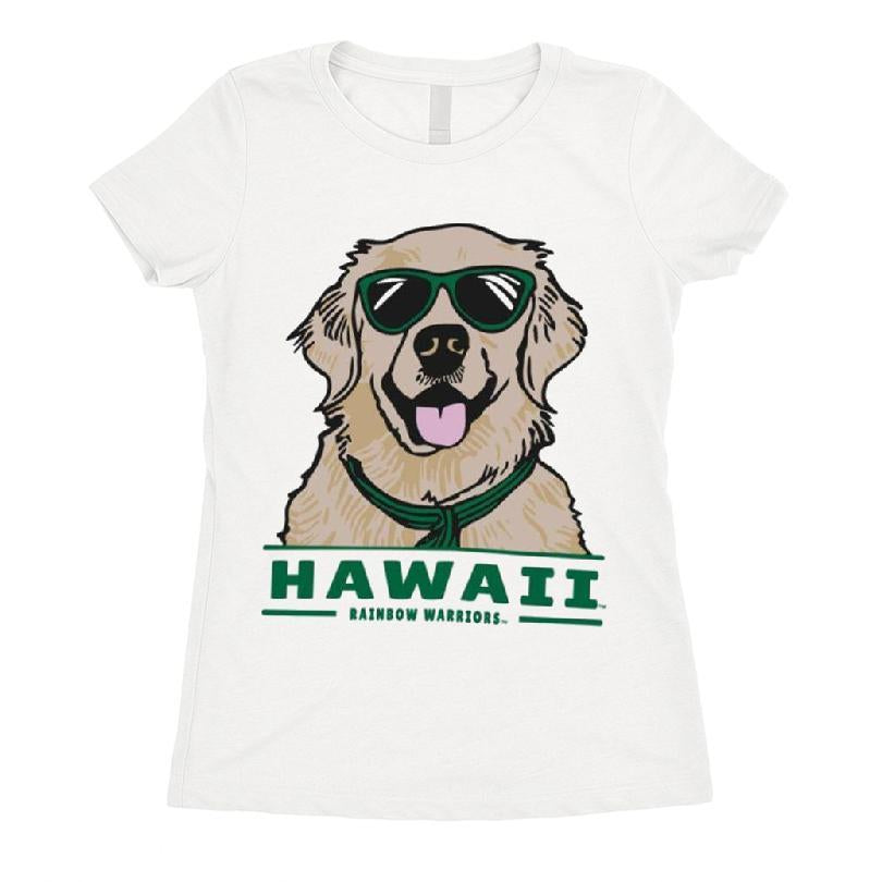 Hawaii Rainbow Warriors Comfortwash Dog T-shirt
