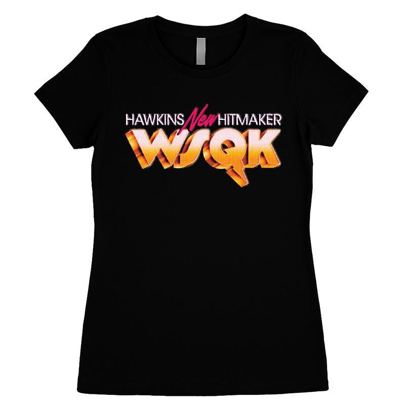 Hawkins New Hitmaker Wsqk Stranger Things T-shirt