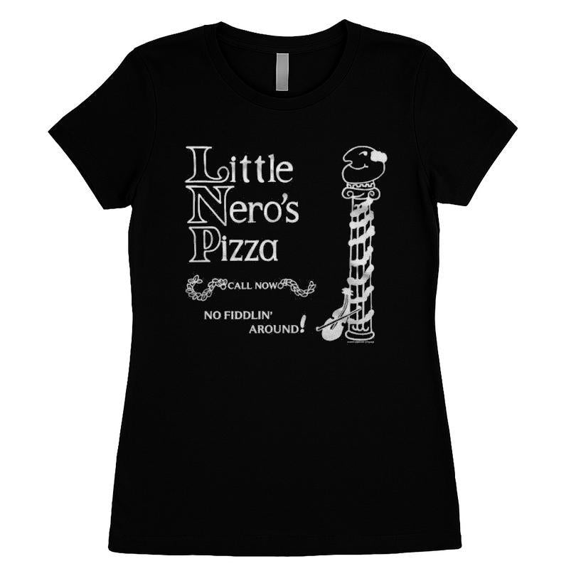 Home Alone Little Nero's Pizza Call Now No Fiddlin' Around T-shirt