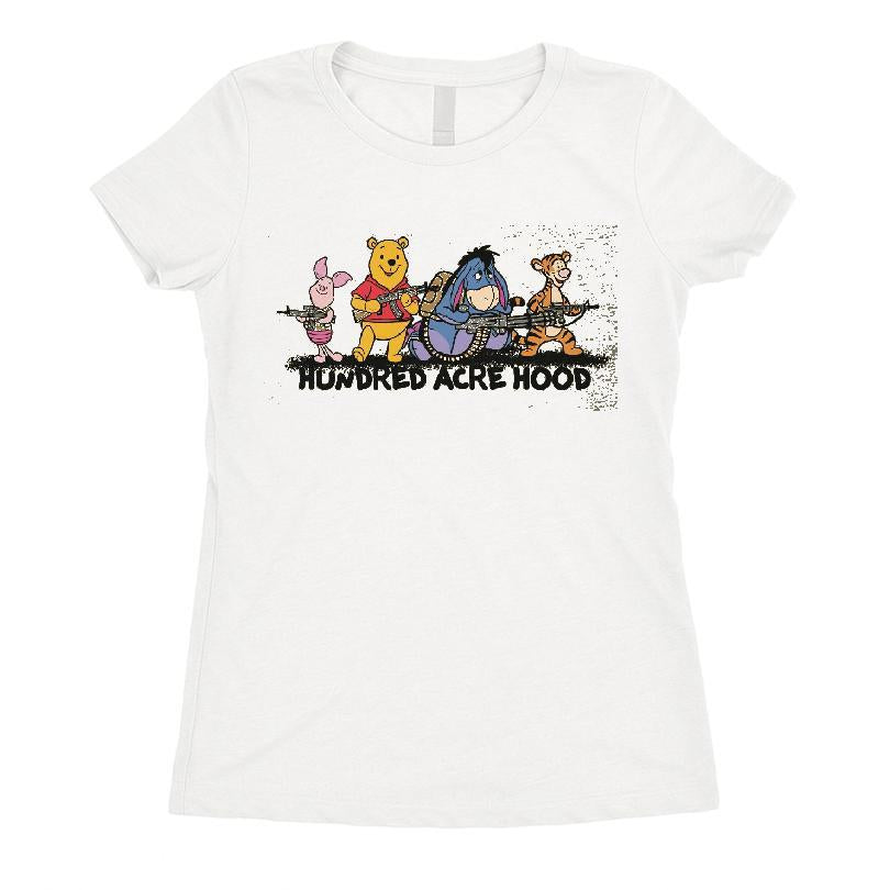 Hundred Acre Hood Piglet, Winnie the Pooh, Eeyore and Tigger T-shirt