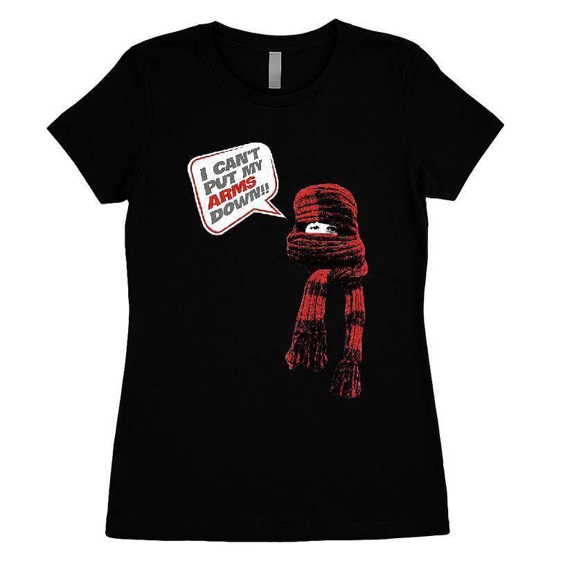 I Can't Put My Arms Down Christmas Story T-shirt