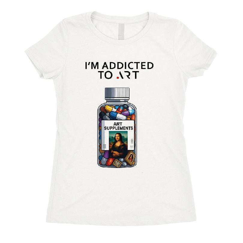 I'm Addicted To Art Art Supplements T-shirt