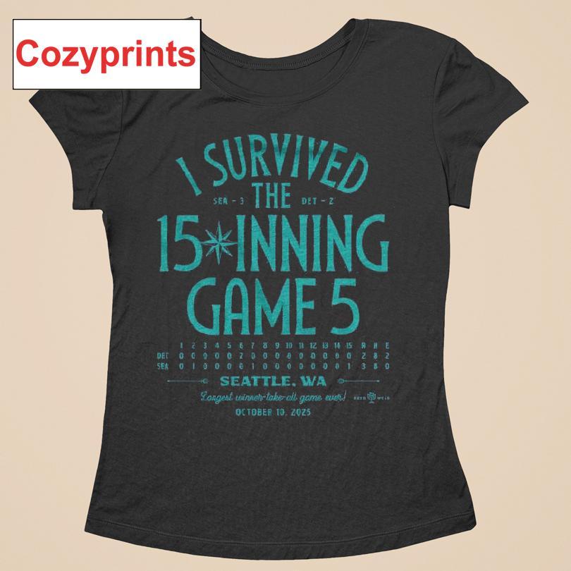 I Survived The 15-inning Game 5 T-shirt