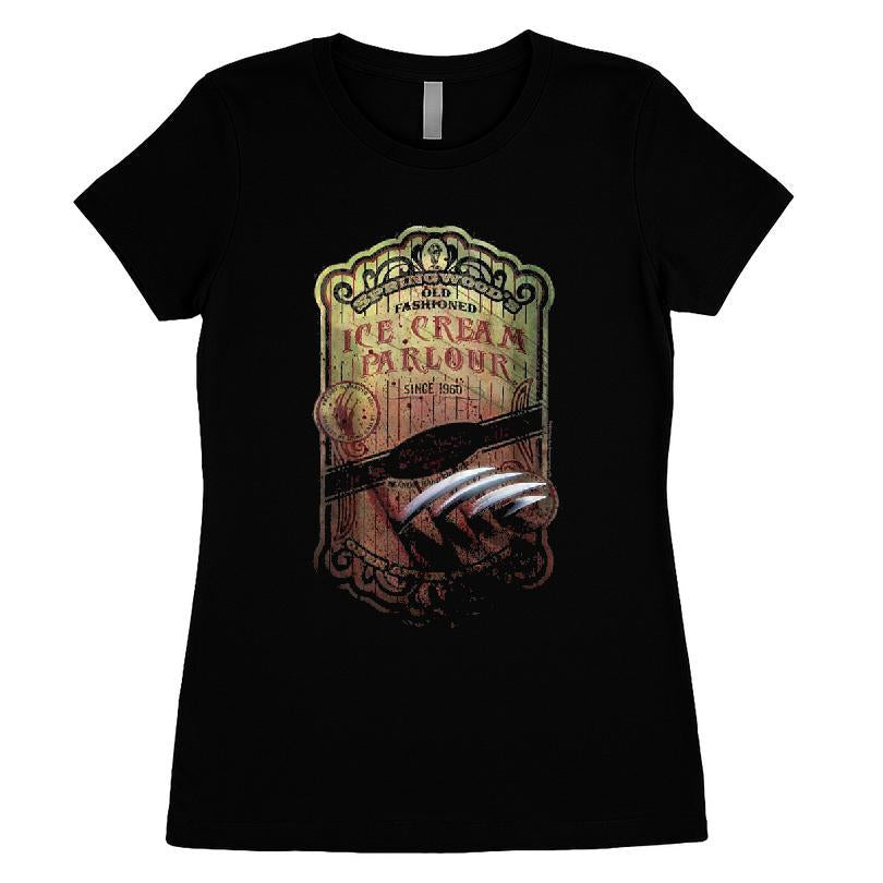 Ice Cream Parlour Nightmare On Elm Street T-shirt