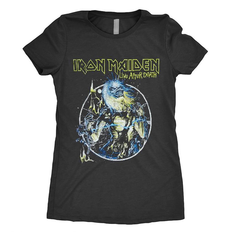 Iron Maiden Live After Death Retro T-shirt