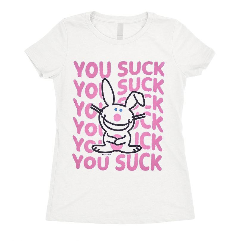 It's Happy Bunny You Suck T-shirt