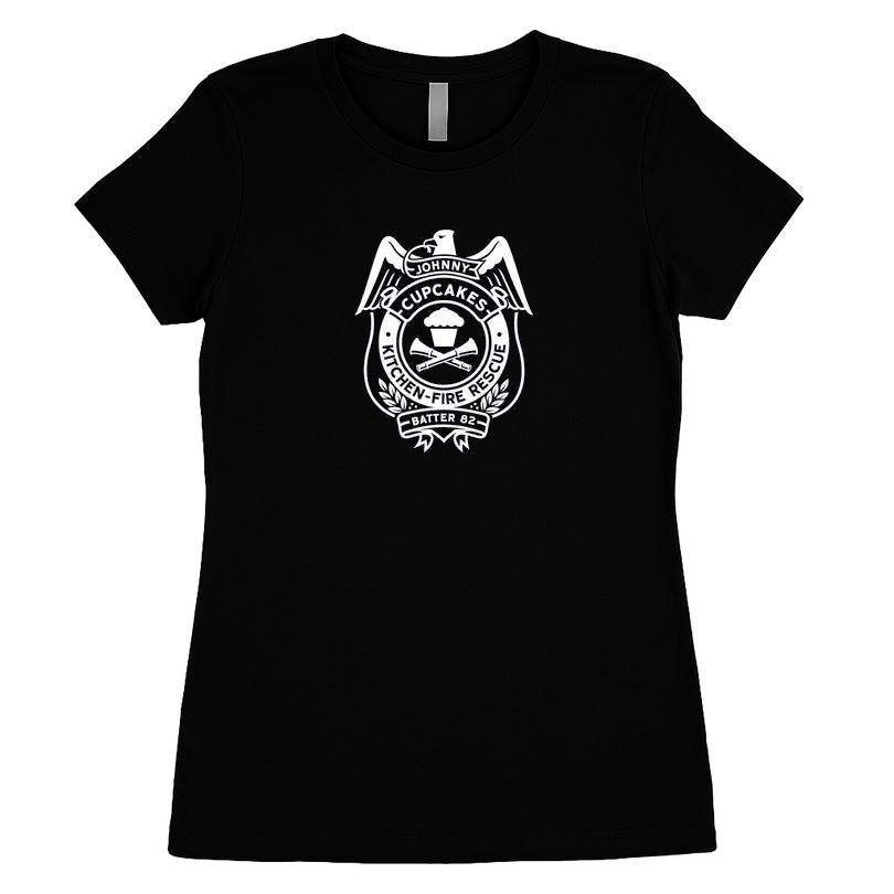 Johnny Cupcakes Kitchen Fire Rescue T-shirt