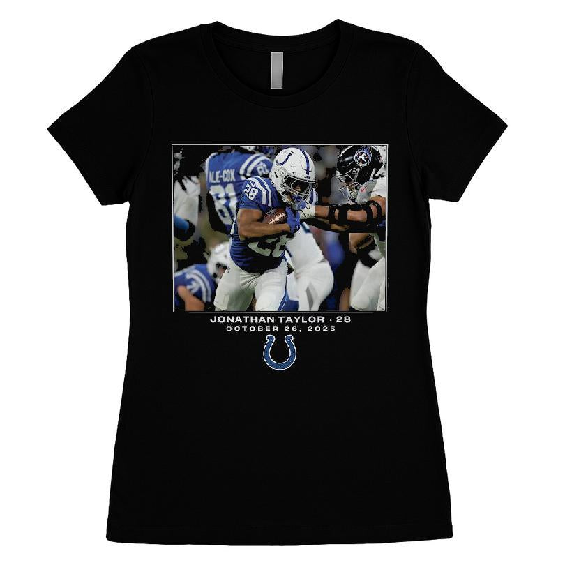 Jonathan Taylor Indianapolis Colts Nfl Flash Features Week 8 Shirt