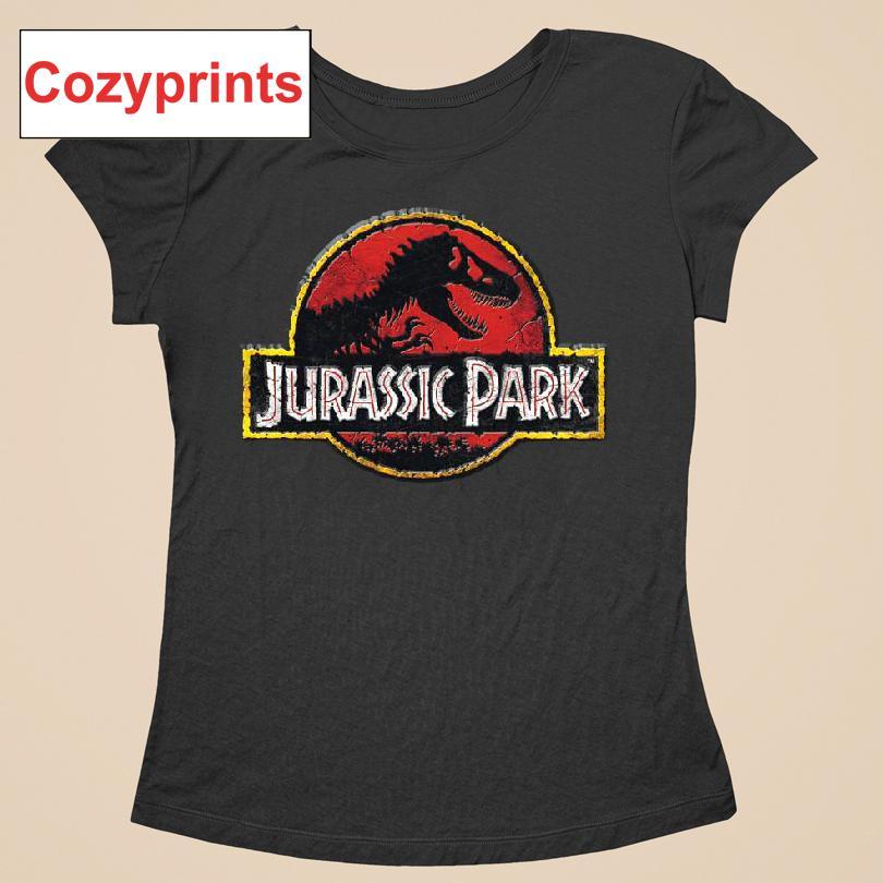 Jurassic Park Stone Logo T-shirt