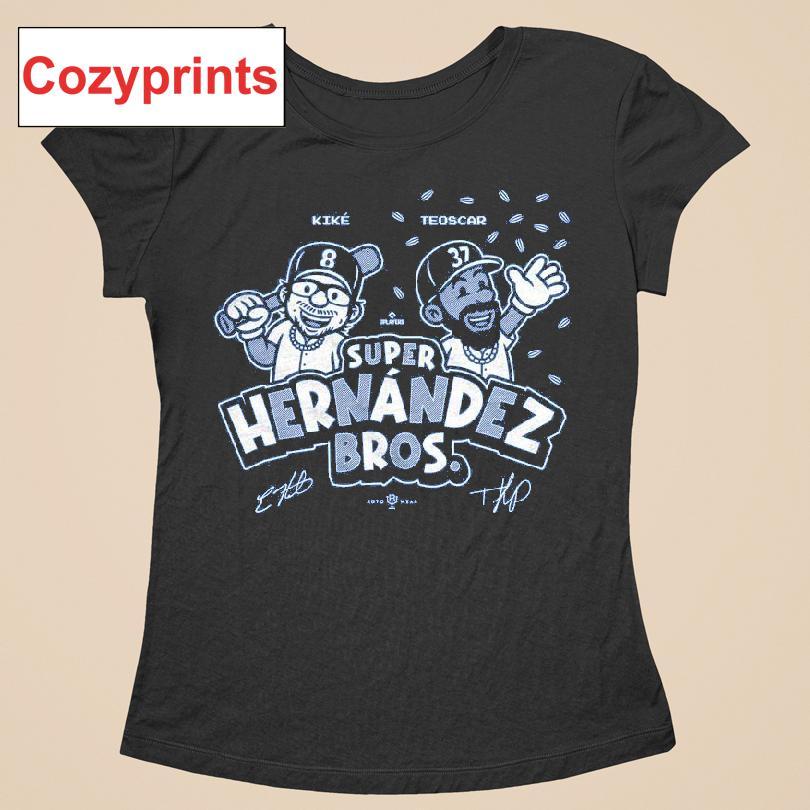 Kike And Teoscar Super Hernandez Bros T-shirt