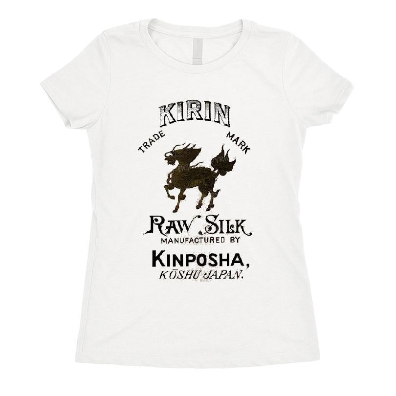 Kirin Raw Silk Kinposha T-shirt