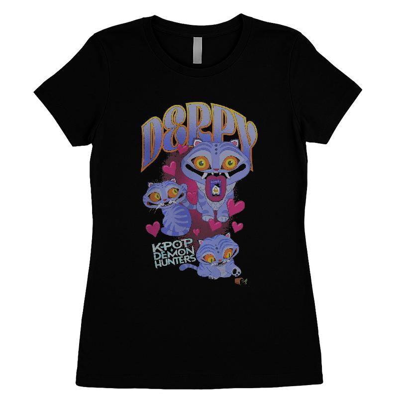 Kpop Demon Hunters Derpy Collage T-shirt