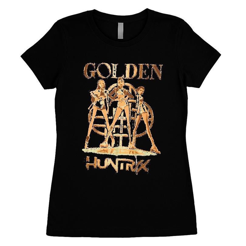 Kpop Demon Hunters Huntrix Golden Tour T-shirt