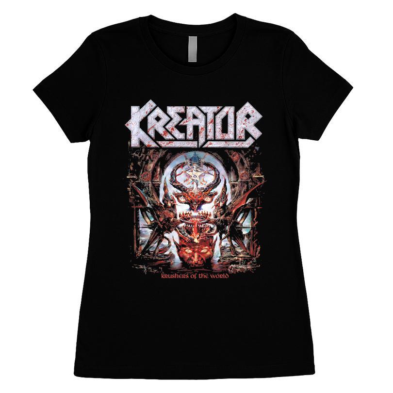 Kreator Krushers Of The World Album Cover T-shirt