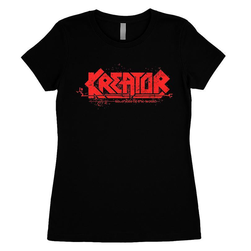 Kreator Krushers Of The World Logo T-shirt