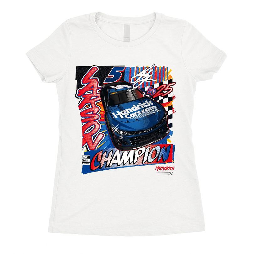 Kyle Larson 2025 Nascar Cup Series Champion Regional Franklin T-shirt