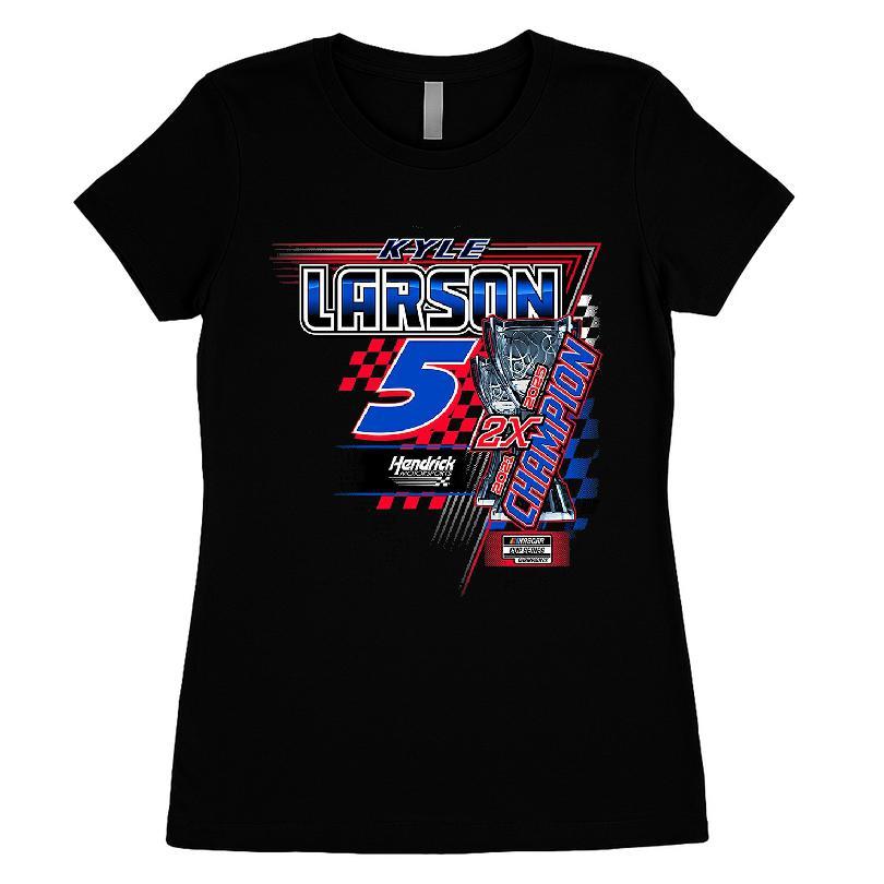 Kyle Larson Hendrick Motorsports Team Collection Two-time Nascar Cup Series Champion T-shirt