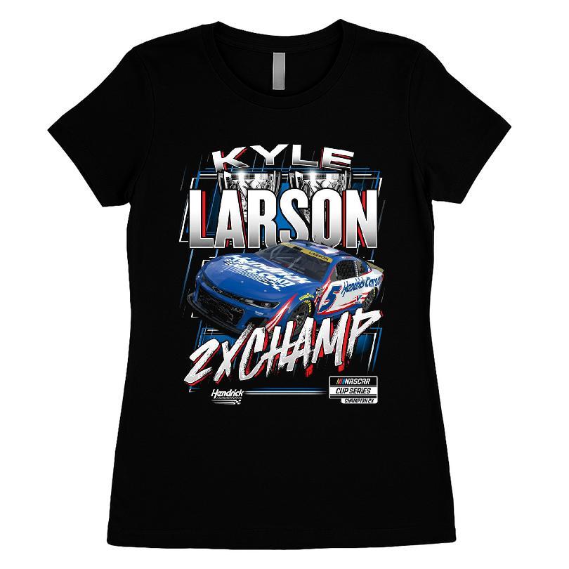 Kyle Larson Two-time Nascar Cup Series Champion Official T-shirt