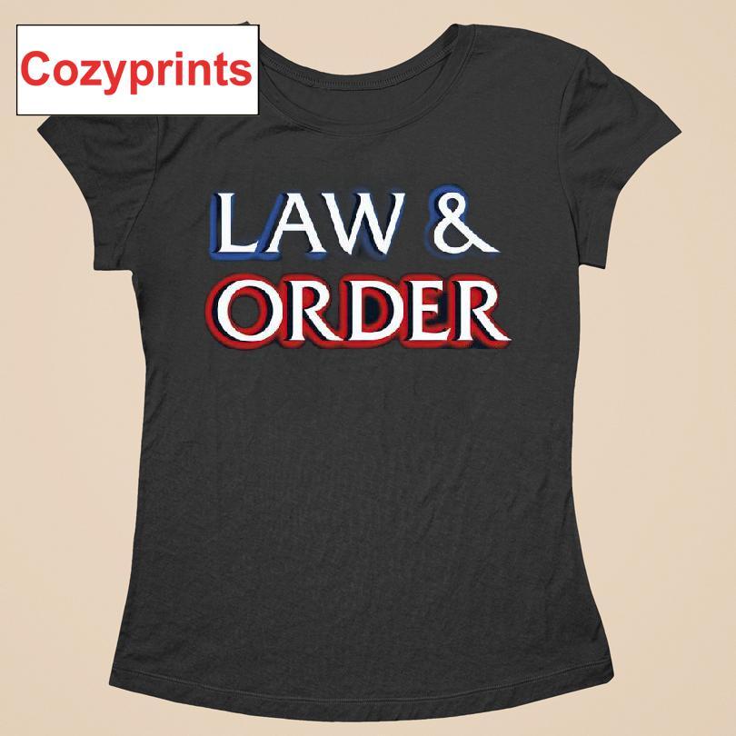 Law And Order Logo T-shirt