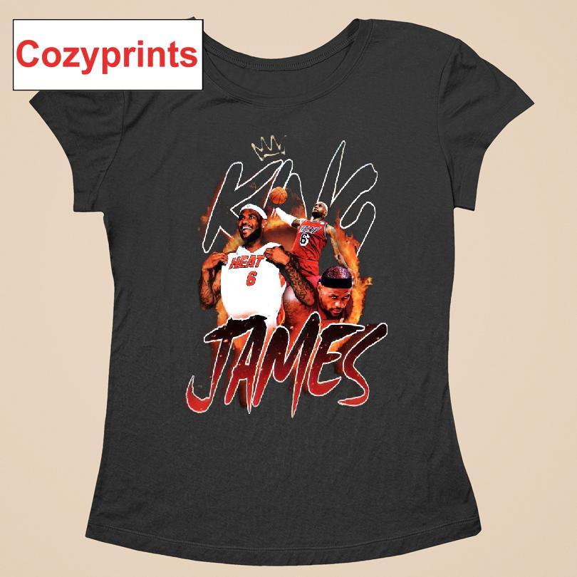 Lebron James Miami Heat Vintage T-shirt