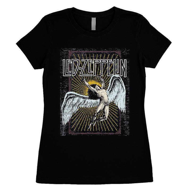 Led Zeppelin Icarus Burst Rock Off T-shirt