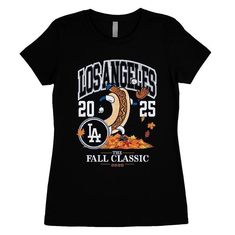 Los Angeles Dodgers 2025 The Fall Classic Mascot T-shirt