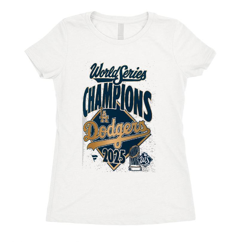Los Angeles Dodgers 2025 World Series Champions Locker Room T-shirt