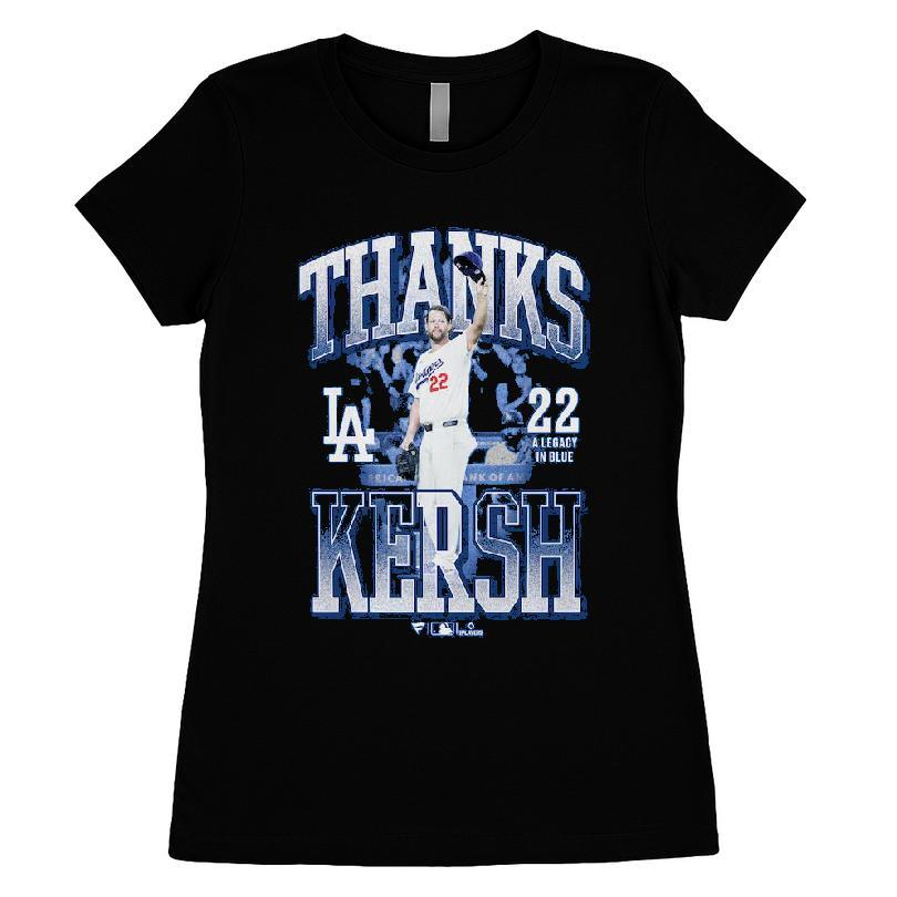 Los Angeles Dodgers Clayton Kershaw Royal Thanks Kersh T-shirt