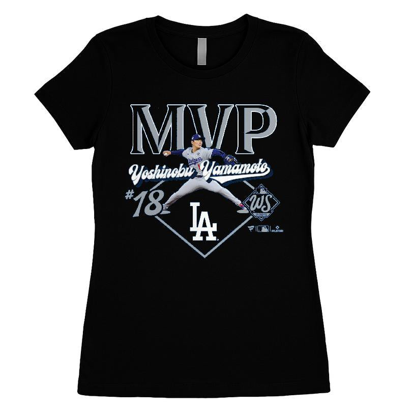 Los Angeles Dodgers Yoshinobu Yamamoto 2025 World Series Mvp T-shirt