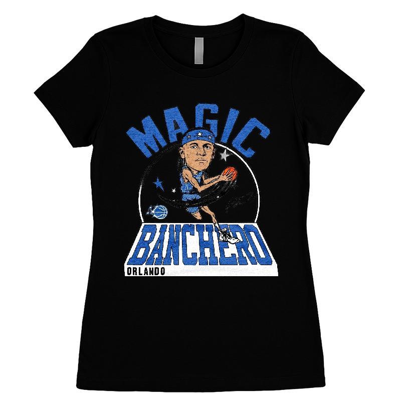 Magic Paolo Banchero Orlando Signature Caricature T-shirt