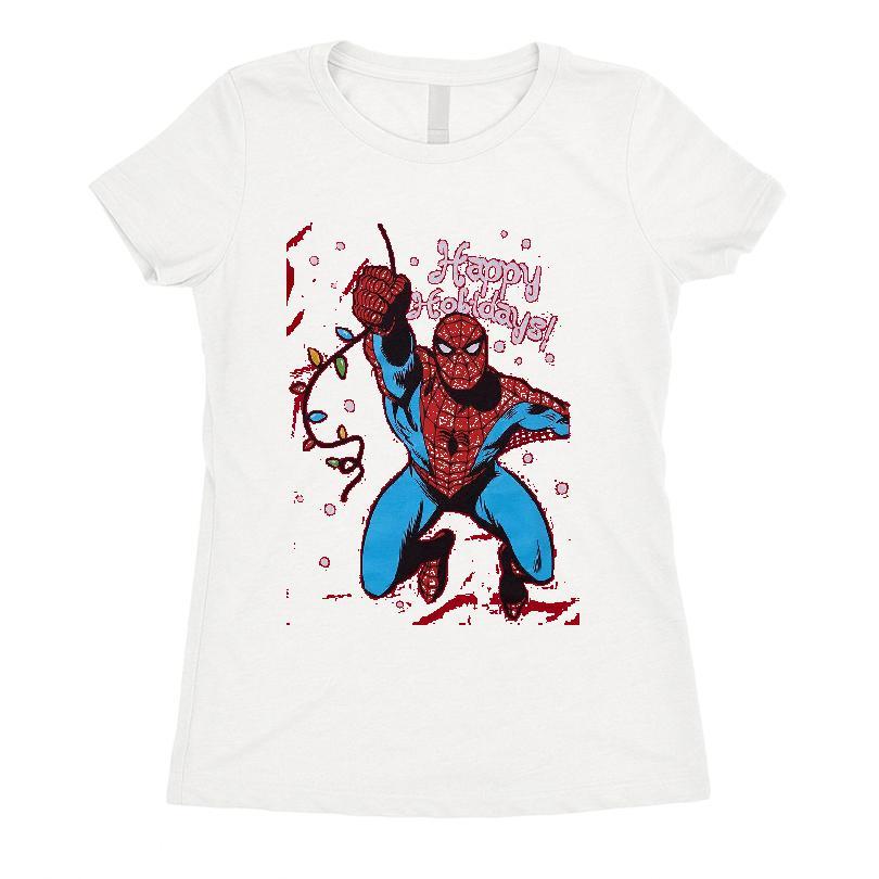 Marvel Spider-man Happy Holiday T-shirt
