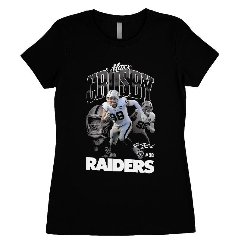 Maxx Crosby Las Vegas Raiders Triple Pic Shirt