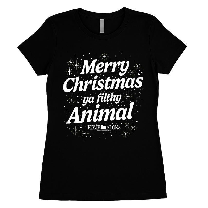 Merry Christmas Ya Filthy Animal T-shirt