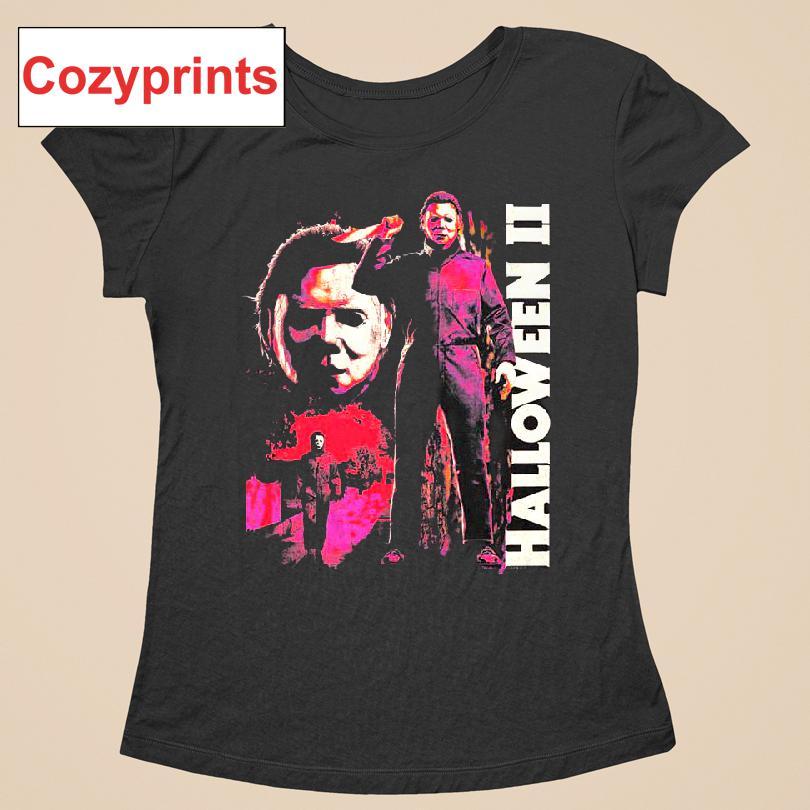 Michael Myers Collage Halloween T-shirt