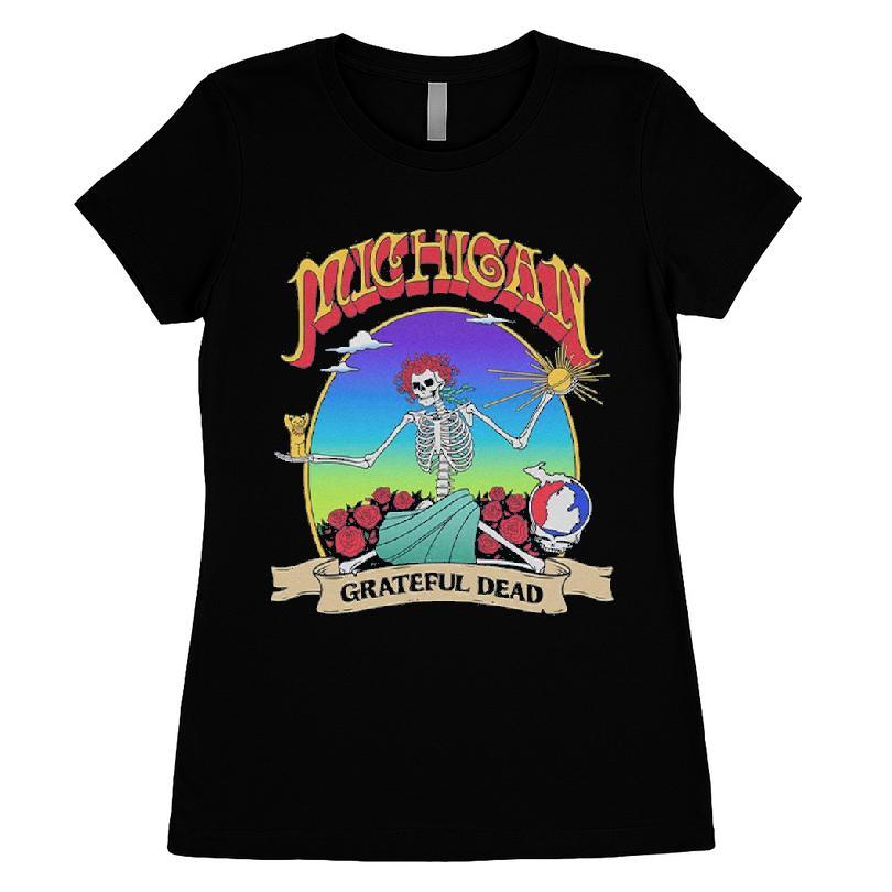 Michigan United States Of Dead T-shirt