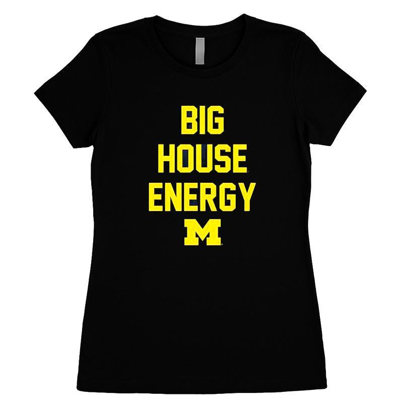 Michigan Wolverines Big House Energy T-shirt