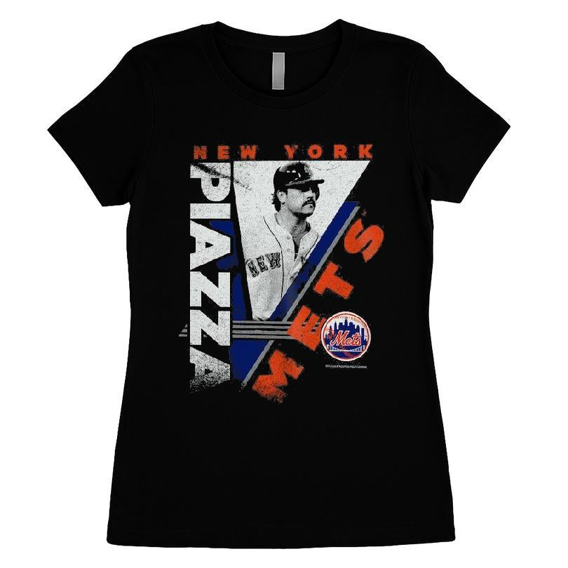 Mike Piazza New York Mets In The Zone Player Graphic T-shirt