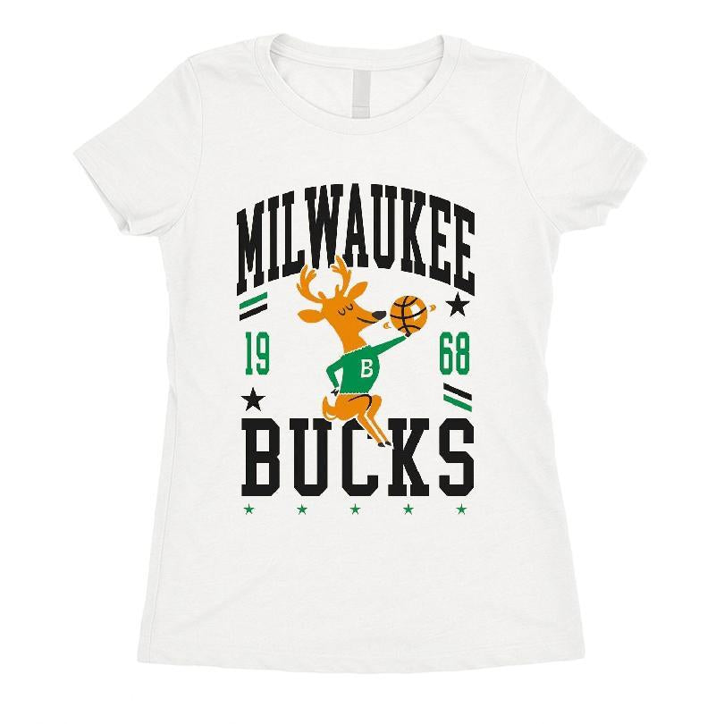 Milwaukee Bucks 1968-1992 Hardwood Classics T-shirt
