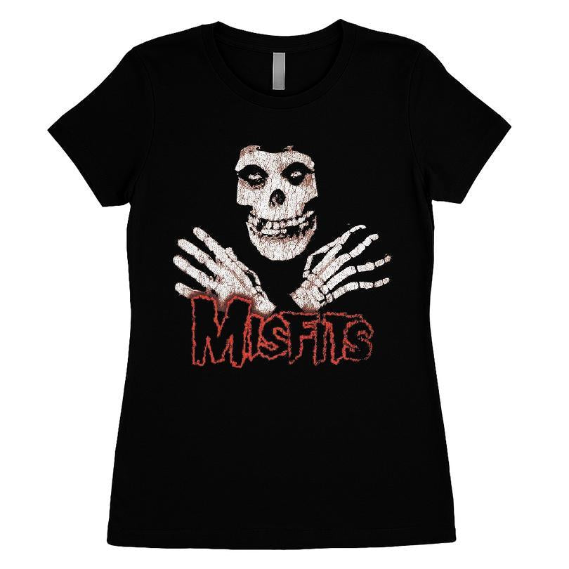 Misfits Fiend Skull Hands T-shirt
