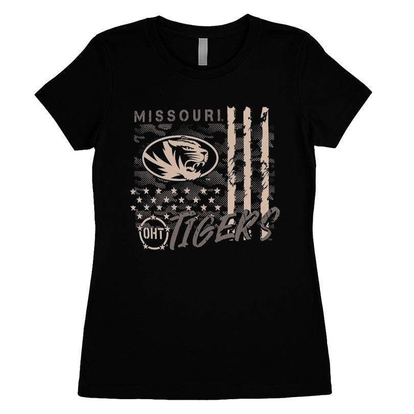 Missouri Tigers OHT Camo Overlay T-shirt