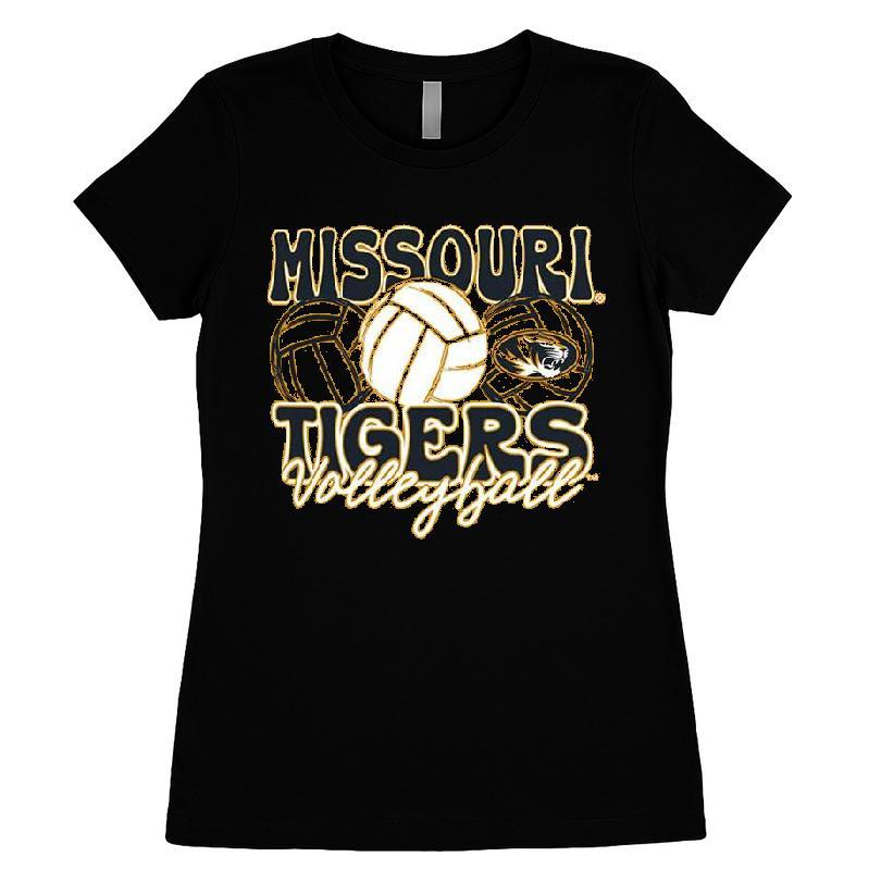 Missouri Tigers Volleyball Fan Graphic T-Shirt