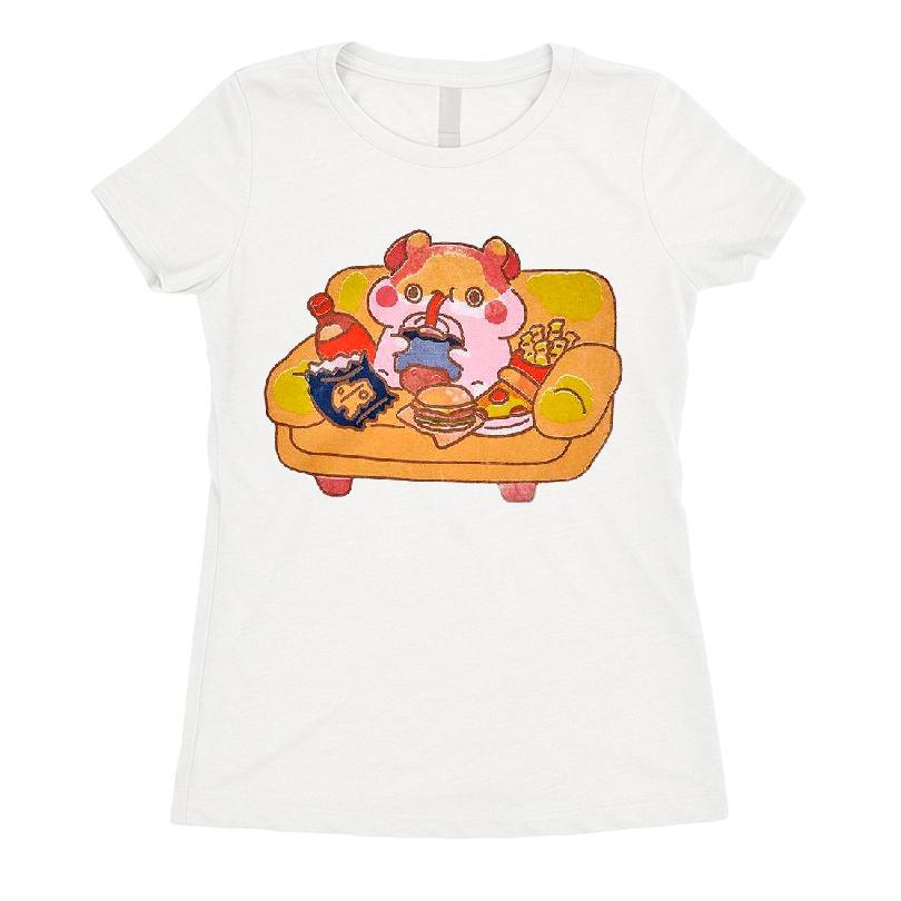 Muffin Corner Muffinmaru Button Smasher T-shirt