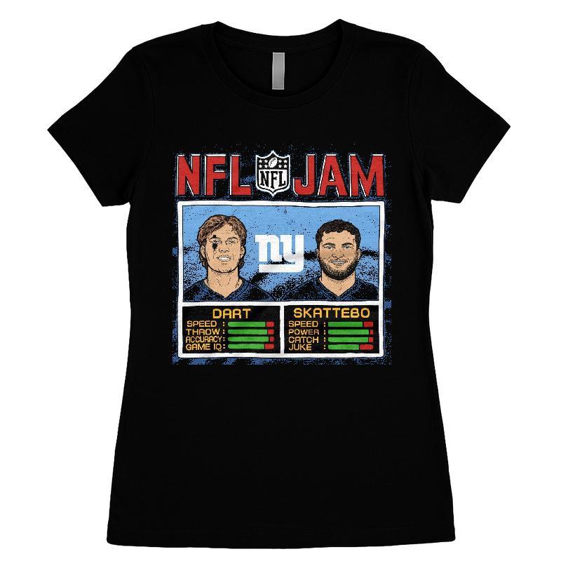Nfl Jam Giants Dart And Skattebo T-shirt