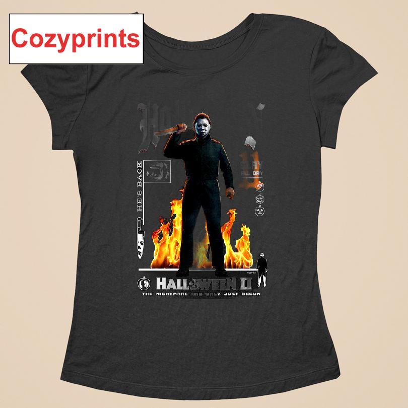 Nightmare Flames Halloween T-shirt