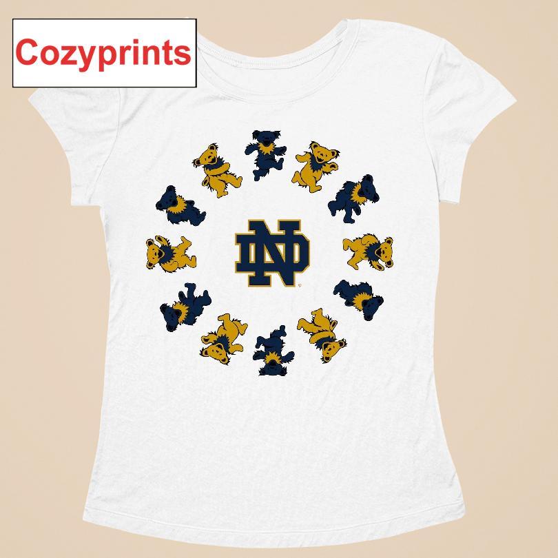 Notre Dame X Grateful Dead Circle Bears T-shirt