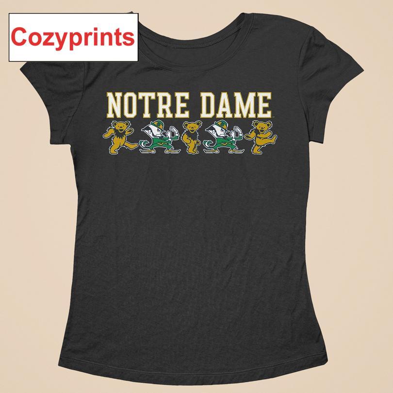 Notre Dame X Grateful Dead Mascot Bears T-shirt