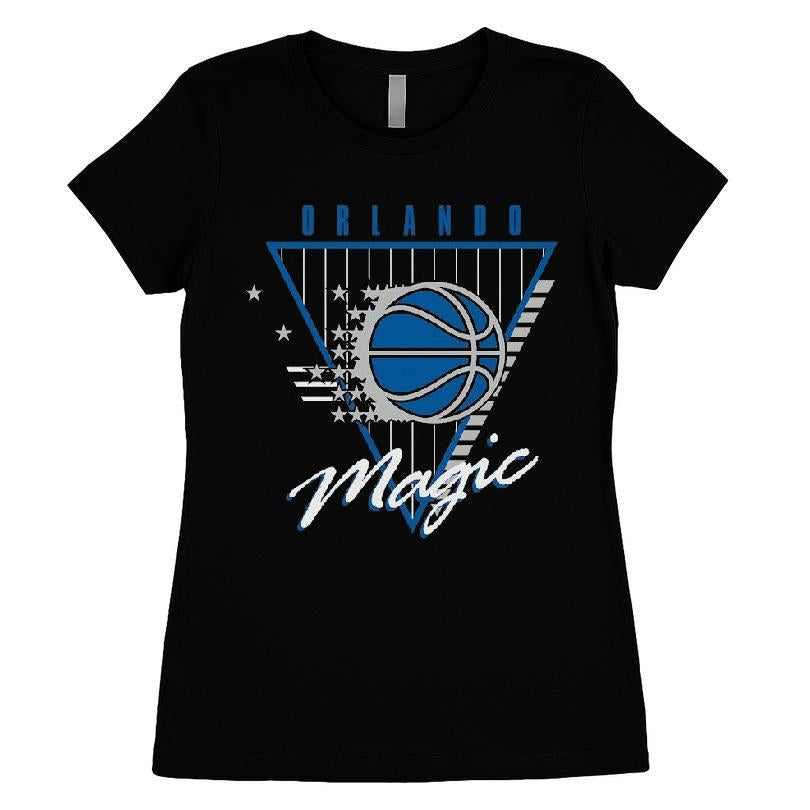Orlando Magic Mitchell & Ness Worldwide Logo T-shirt