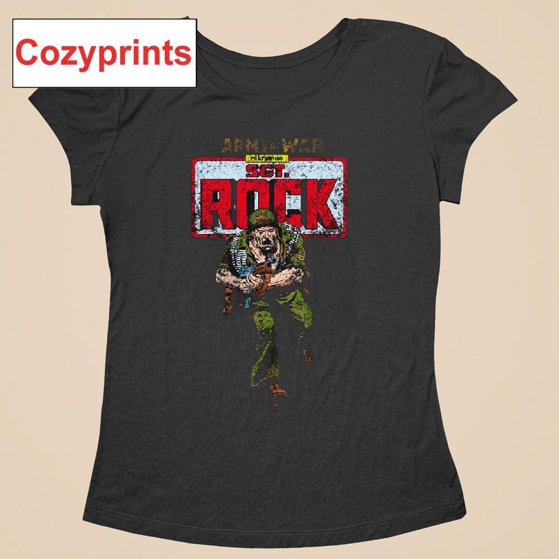 Our Army At War Pestering SGT. Rock T-shirt