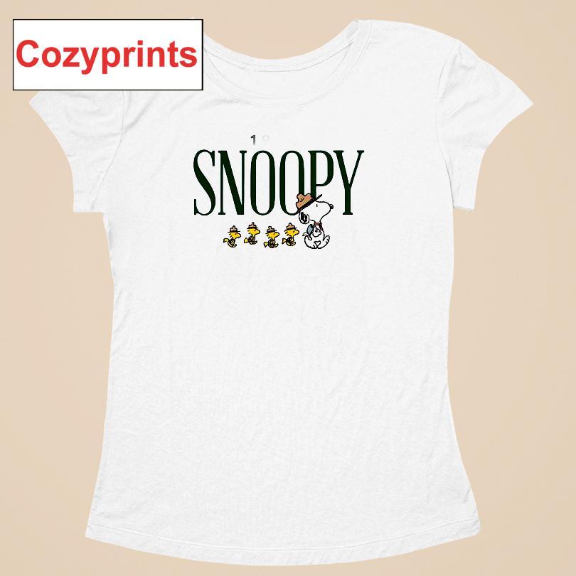 Peanuts 1950's Camper Snoopy T-Shirt